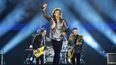 Mick Jagger de Los Rolling Stones se presenta en la primera noche de la etapa estadounidense de su gira Hackney Diamonds el domingo 28 de abril de 2024 en Houston.&nbsp;