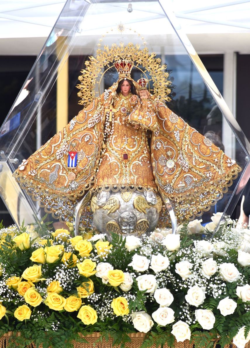 La Virgen de la Caridad del Cobre, celebración de&nbsp;las fiestas de la Patrona de Cuba, en la ciudad de Miami.