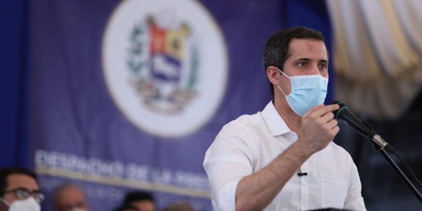 El presidente encargado de Venezuela, Juan Guaidó.