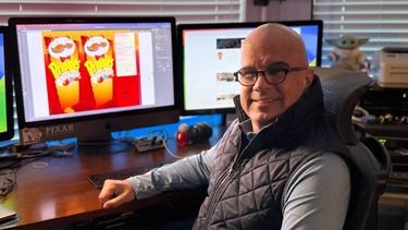 El diseñador Adrián Rodríguez