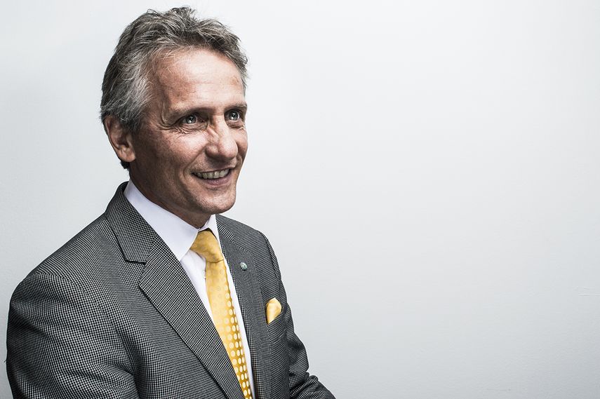 El alcalde de la ciudad de Doral, Luigi Boria. (JJ BLANCO)