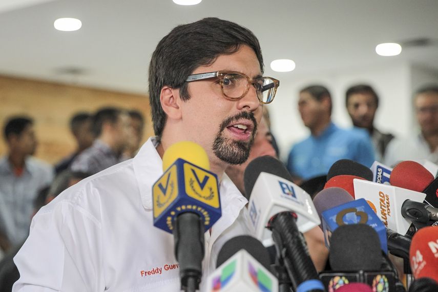 El viernes último, el Tribunal Supremo de Justicia quitó la inmunidad palamentaria al vicepresidente de la Asamblea Nacional Freddy Guevara.