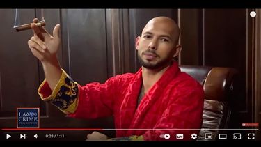 El influencer británico Andrew Tate.
