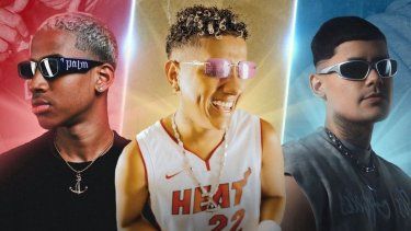 De izquierda a derecha, DFZM, Jombriel y Milo Bvgatti.