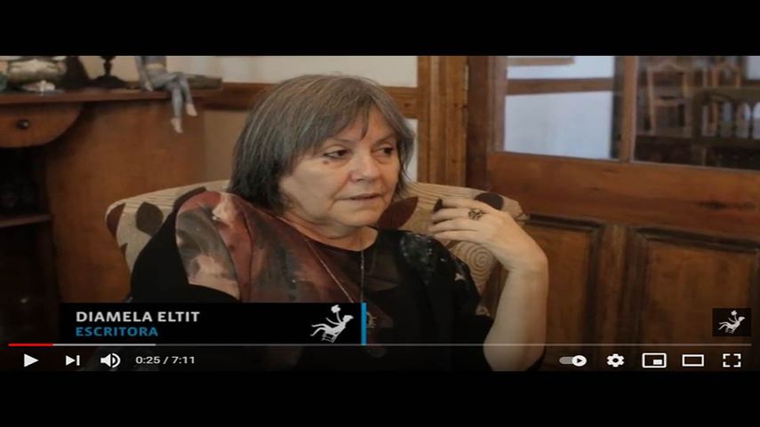 La escritora chilena Diamela Eltit.