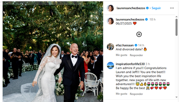 Para el día más importante, deslumbró con un espectacular diseño de Dolce & Gabbana que se convirtió en el centro de todas las miradas y conversaciones