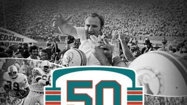 Los Dolphins han preparado en grande la celebración de los 50 años de la Temporada Perfecta de su equipo.&nbsp;