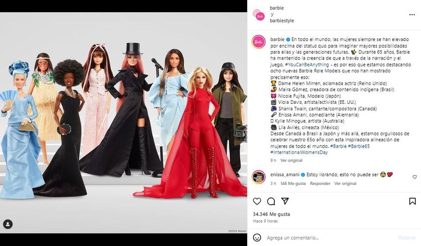 Barbie presenta las nuevas muñecas de su colección Role Model.