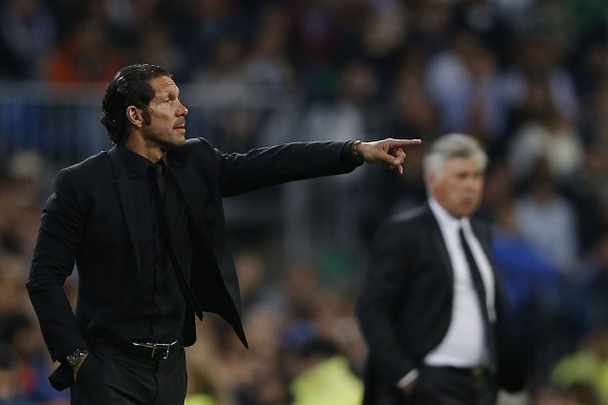 Bajo la batuta del técnico argentino Diego Simeone, el Atlético ha logrado un nuevo récord absoluto: ocho victorias consecutivas y ser tomado en cuenta como una tercera alternativa en la Liga española. (AP)