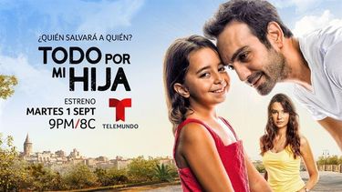 Imagen promocional de Telemundo de la serie turca Todo sobre mi hija.