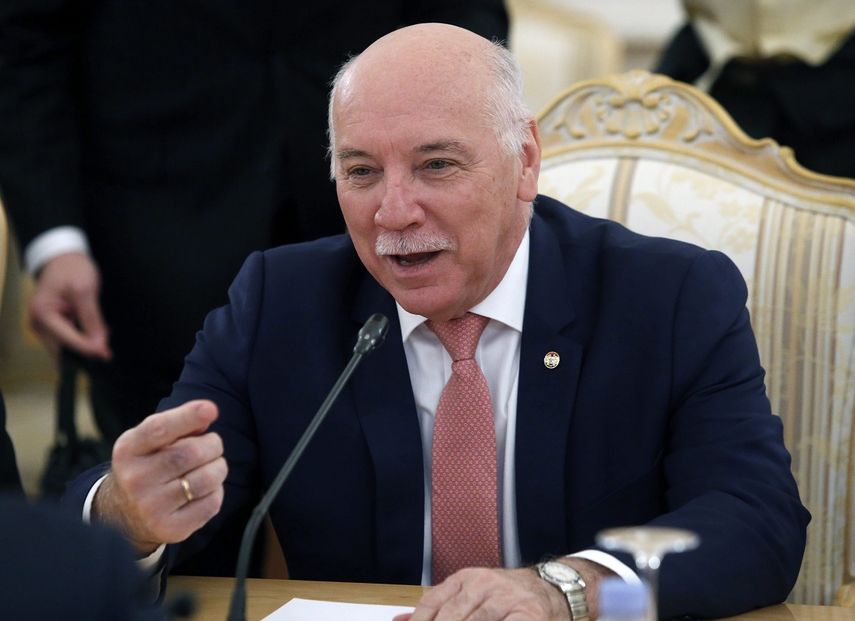 El canciller paraguayo Eladio Loizaga