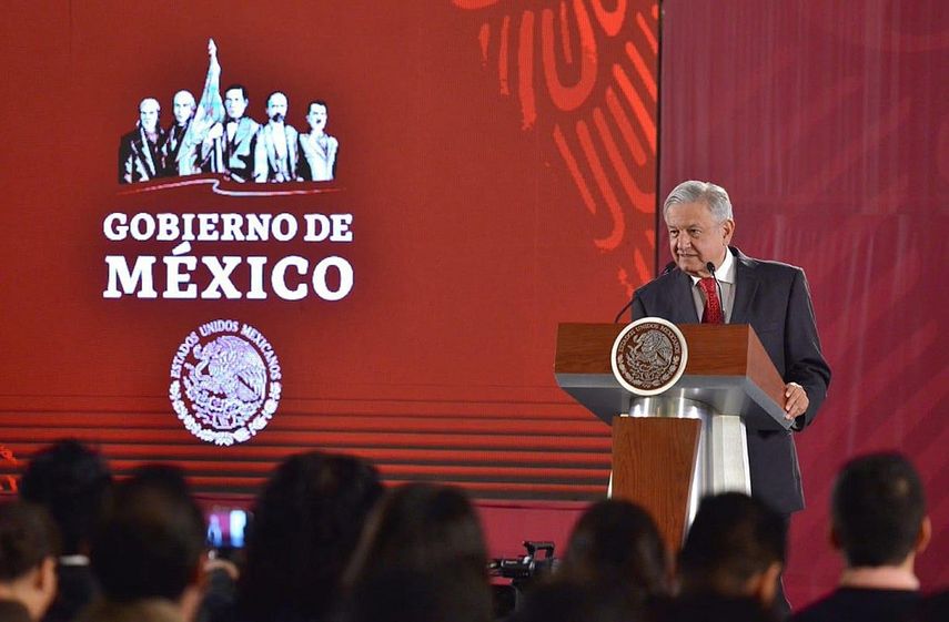  El presidente de México, Andrés Manuel López Obrador. 