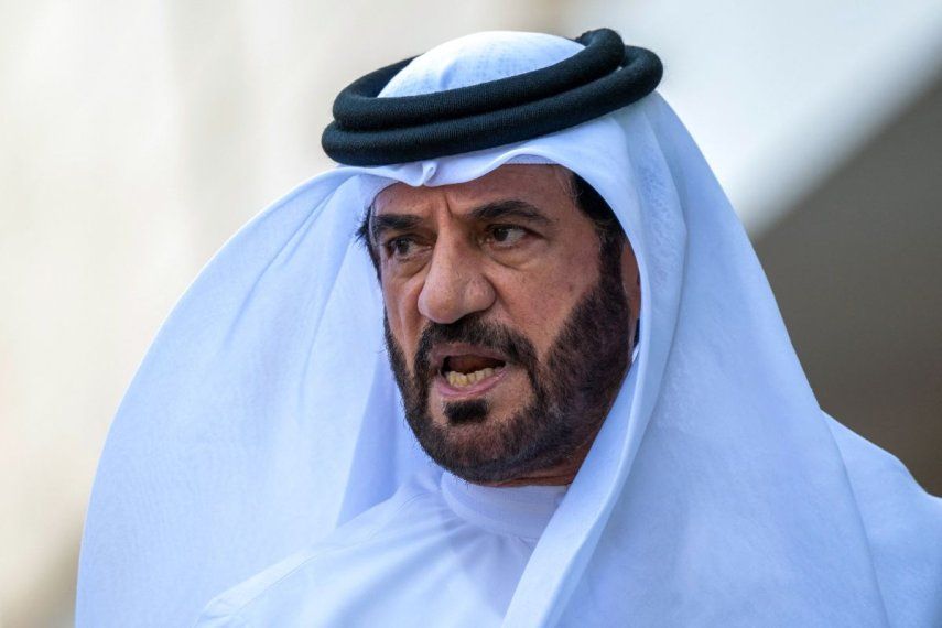 El presidente de la FIA, Mohammed Ben Sulayem, antes de la celebración del Gran Premio de Catar de la Fórmula 1, el 29 de noviembre de 2025.