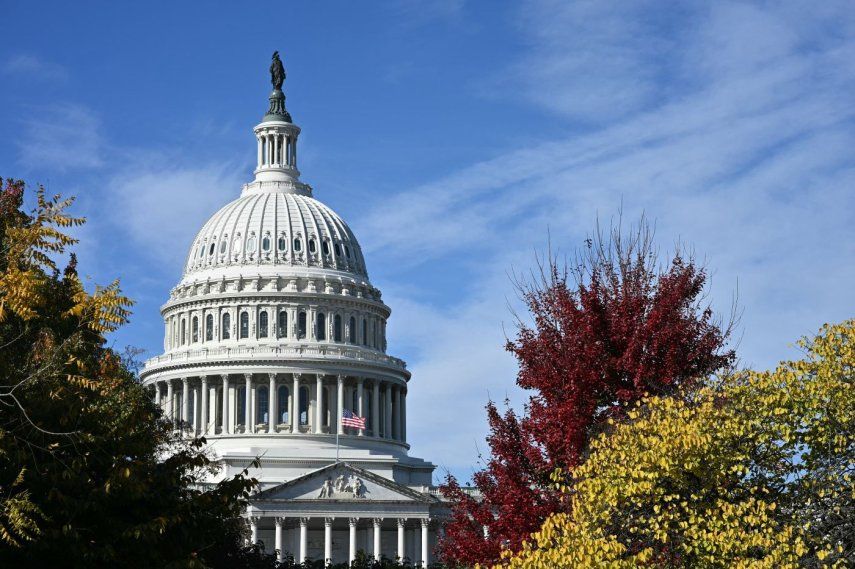 Imagen del Capitolio en Washington, sede del Congreso federal de Estados Unidos.