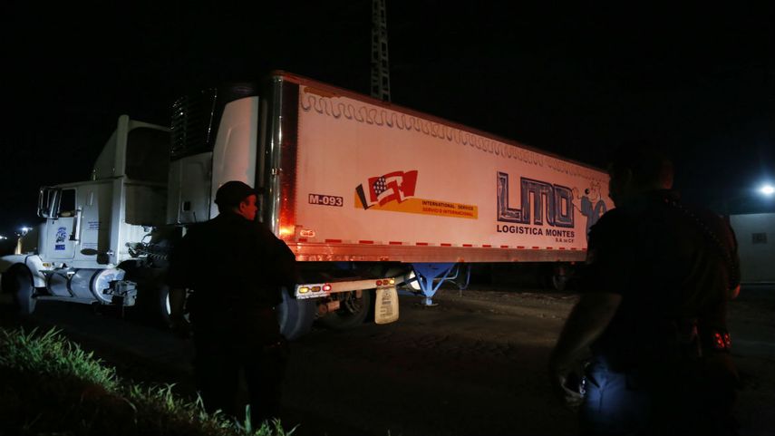 Un contenedor de refrigeración con unos 100 cadáveres del Instituto Forense fue abandonado en Guadalajara.