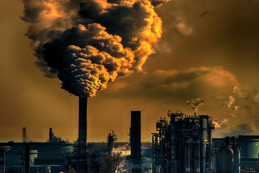 Emisiones de gases que contribuyen a la contaminación del aire