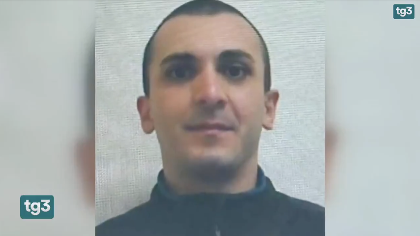 Imagen del sujeto, difundida por el canal italiano Tg3.&nbsp;