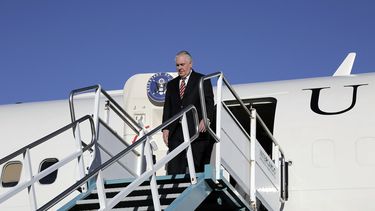 Tillerson&nbsp;llegó este sábado a la localidad de San Carlos de Bariloche, en la Patagonia argentina.