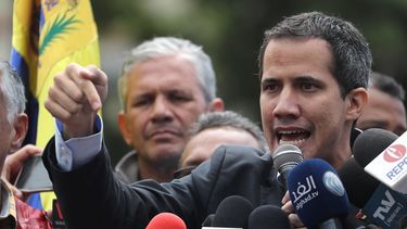 Juan Guaidó, presidente encargado de Venezuela.