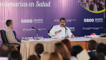 Maduro señaló que de cada 25 partos que se atienden en el Hospital Central de San Cristóbal, capital del estado Táchira, 12 son mujeres colombianas