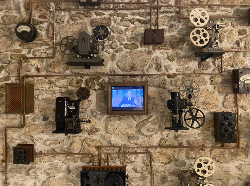 Museo del canal de Panamá exhibe fotogramas históricos.