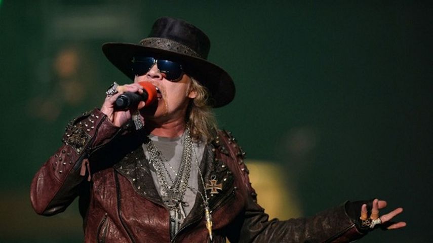 El cantante Axl Rose vocalista de AC/DC. (EFE)