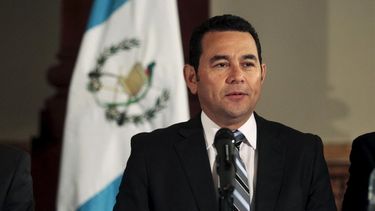 Jimmy Morales, presidente de Guatemala 