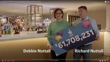 Ganadores de la lotería del Euromillions, en Reino Unido.&nbsp;