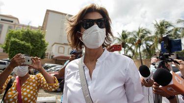 Cristiana Chamorro, exdirectora de la Fundación Violeta Barrios de Chamorro, e hija de la expresidenta de Nicaragua.