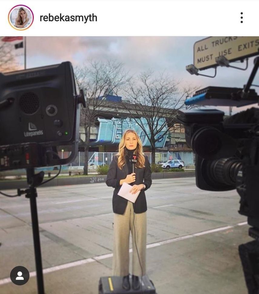 La periodista Rebeka Smyth.