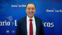 Danny Quirós durante una visita a DIARIO LAS AMÉRICAS.