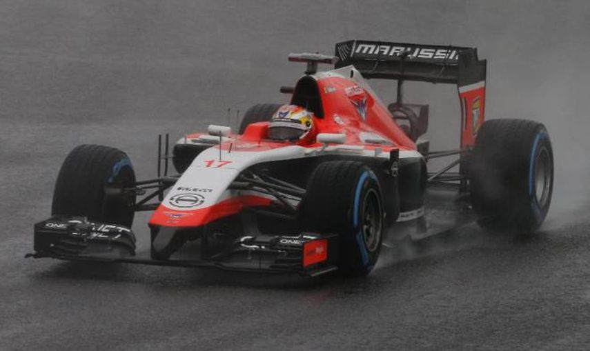 El equipo, donde corrió Jules Bianchi, se declaró en quiebra. (AP)