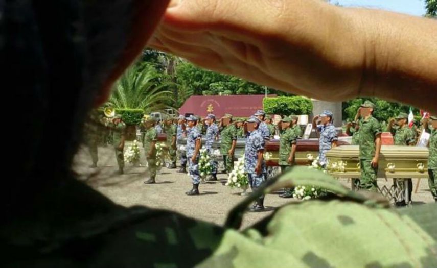 Seis militares murieron y ocho resultaron heridos durante la emboscada de este viernes a un convoy del Ejército mexicano
