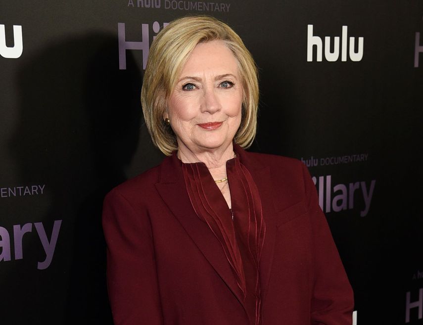 La exsecretaria de Estado y excandidata presidencial, Hillary Clinton.
