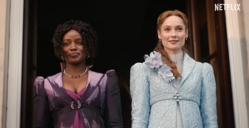 Anuncio oficial de las protagonistas de la quinta temporada de Bridgerton.