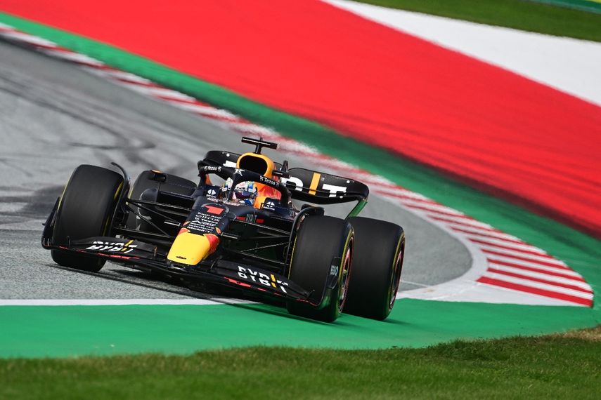 Max Verstappen lució más rápido que Ferrari y así se acredita poder salir primero en el GP de Austria