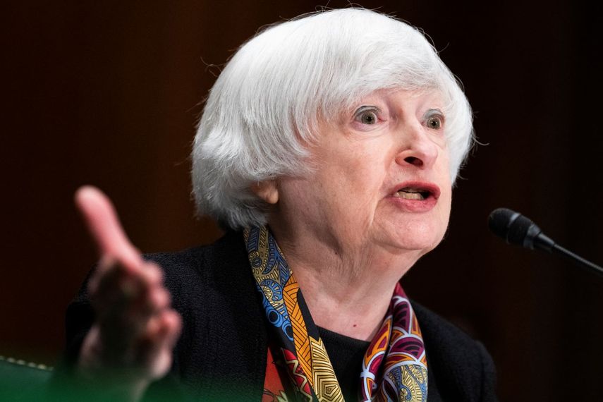 La secretaria del Tesoro, Janet Yellen.
