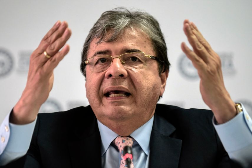 El ministro colombiano de Defensa,&nbsp;Carlos Holmes Trujillo