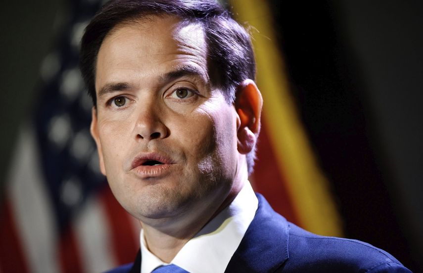 El senador republicano Marco Rubio. 