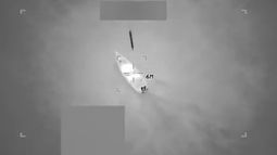 CAPTURA DE PANTALLA del video transmitido por el Pentágono, de EEUU. CAPTURA DE PANTALLA del video transmitido por el Pentágono, de EEUU.