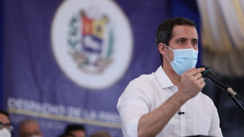 El presidente encargado de Venezuela, Juan Guaidó.