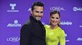 Fabián Ríos y Yuly Ferreira a su llegada a Premios Tu Mundo.&nbsp;