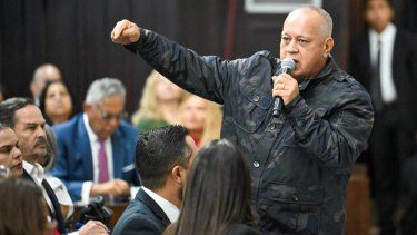 Diosdado Cabello, número dos del chavismo en Venezuela. Diosdado Cabello, número dos del chavismo en Venezuela.