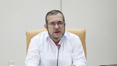 El máximo líder de las FARC, Rodrigo Londoño, alias Timochenko
