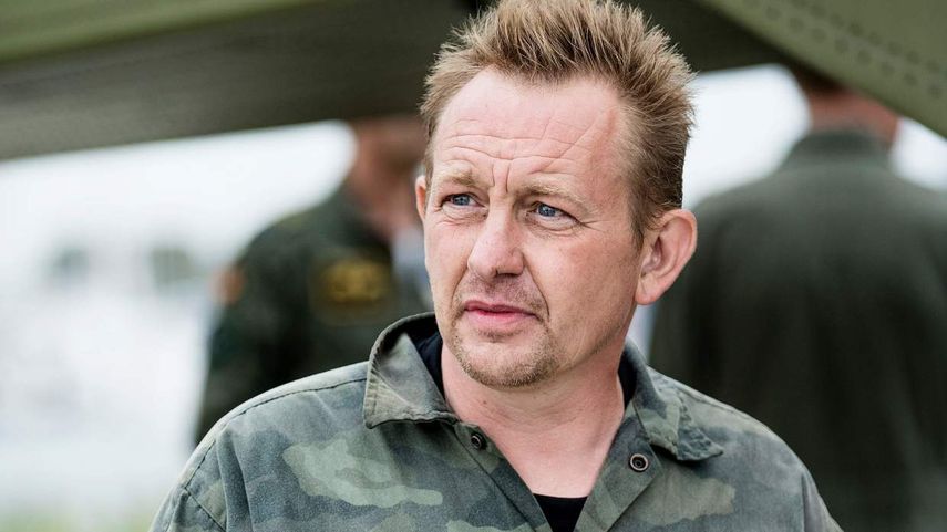 Peter Madsen, el constructor danés de un submarino en el que murió la periodista sueca. 