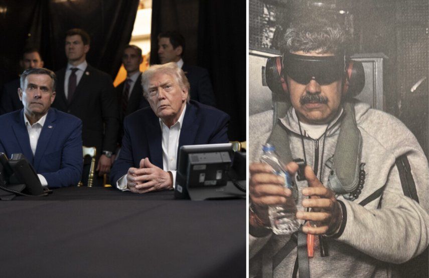 Fotos de la captura de Nicolás Maduro y el seguimiento desde Florida por parte del Presidente Donald J. Trump y su equipo.&nbsp;