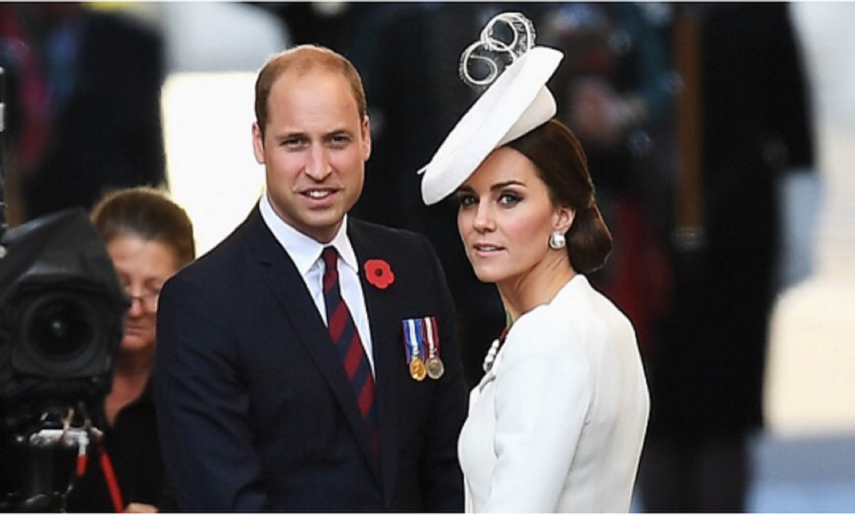 Los duques de Cambridge, Guillermo y Catalina.