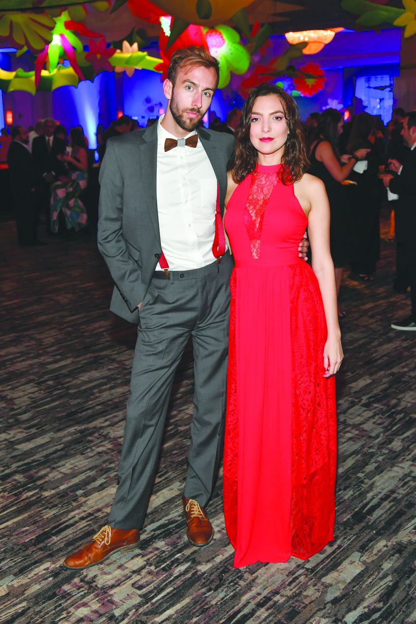 Zack Good y Begoñe Cazalis.