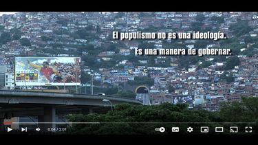 Imagen del documental El pueblo soy yo, de Carlos Oteyza.