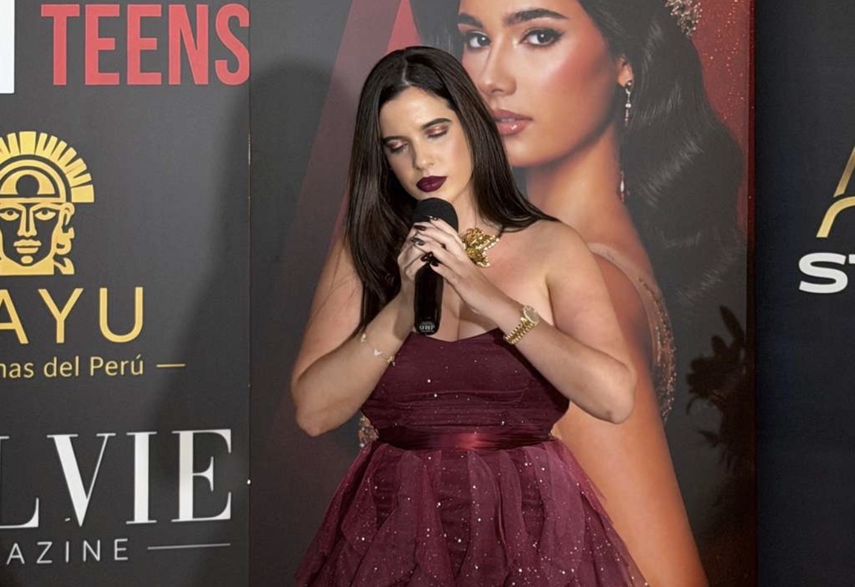 Yilian Cruz, interpretó su más reciente sencillo “Los besos que no te daré”.